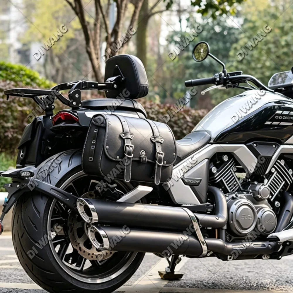 FOR MBP C1002V GAOKIN THOR GK1000 Motorcycle Modified Canvas Saddlebag Retractable Folding Backrest Rear Luggage Rack Tail Box