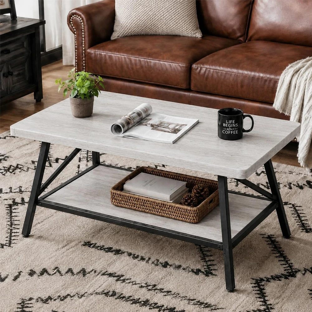 Coffee Table with Storage 5