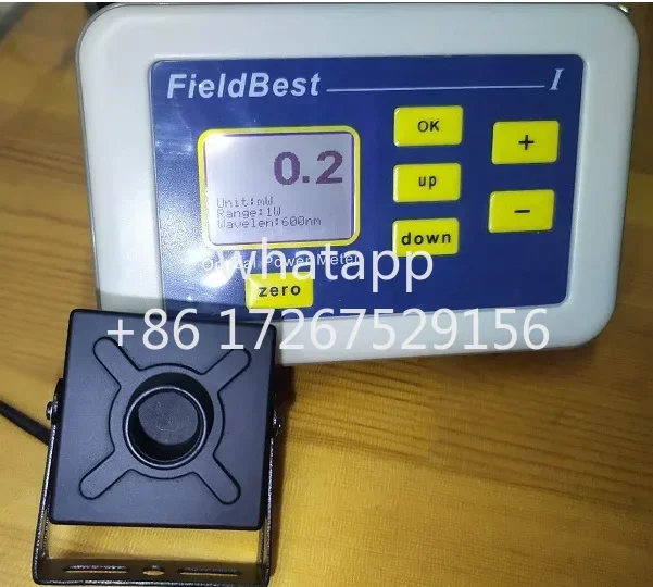 

Измеритель мощности La-s-er, полная длина волны, высокая точность, диапазон 0,1–2 Вт, диапазон разрешения 0,1 мВт, значение