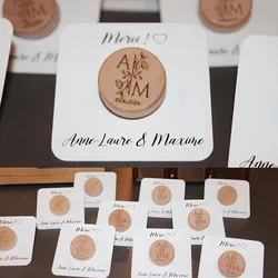 Personalized Wine Bottle Stopper with Thank You Card Wedding Favor for Guests Cork Bottle Stopper Bridal Shower Party Item