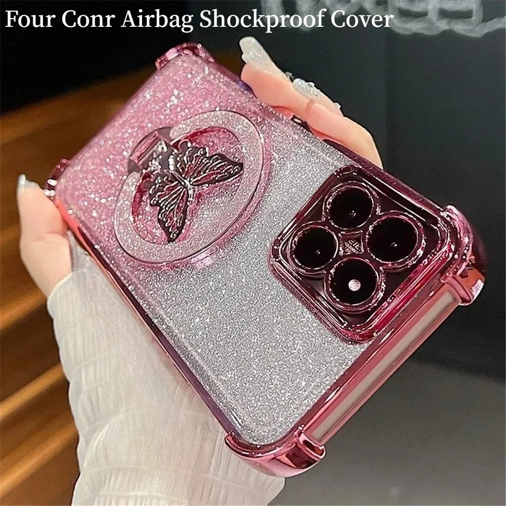 Luxury Glitter Glossy Plating Edge Case For Motorola MOTO G7