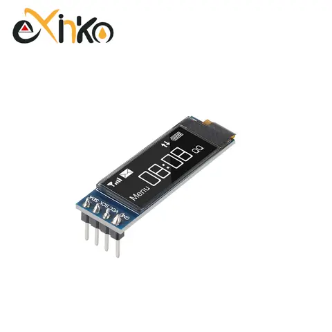 1-10pcs 0.91 인치 OLED 디스플레이 모듈 흰색/파란색 OLED 128X32 LCD LED 디스플레이 SSD1306 12832 0.91 IIC i2C ardunio 통신