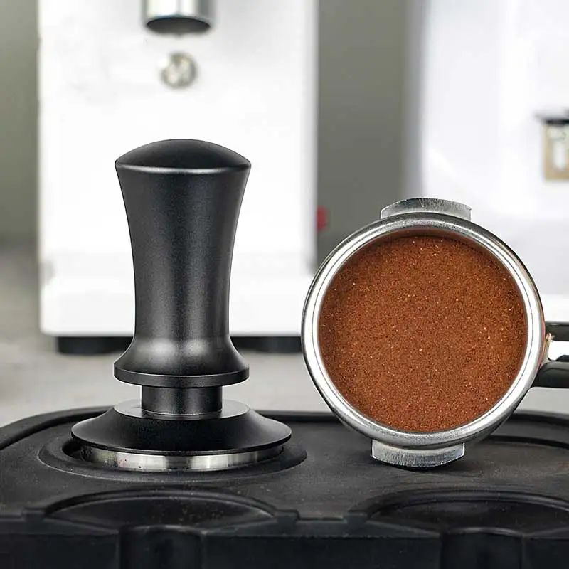 51/53/58mm Calibrated Pressure Tampe for Coffee and Espresso, Adjustable Stainless Steel Solid Constant Force Coffee Tamper