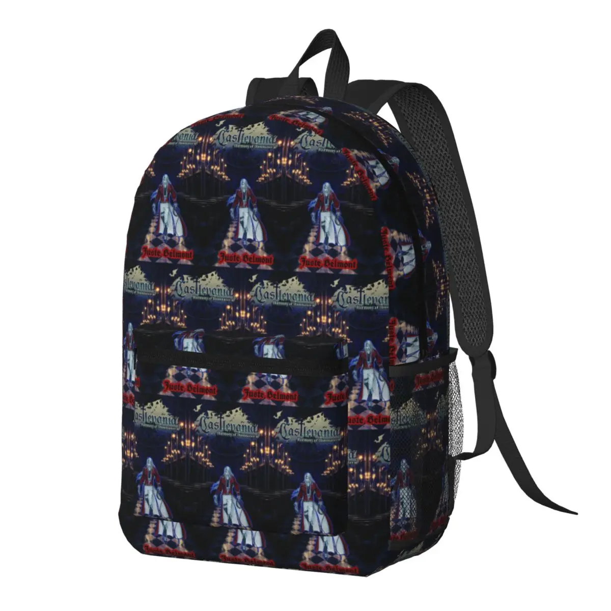 

Juste Belmont Castlevania Harmony Of Dissonance Backpack Daypack Large Capacity BookBag School Bag Shoulder Bags for Men Women