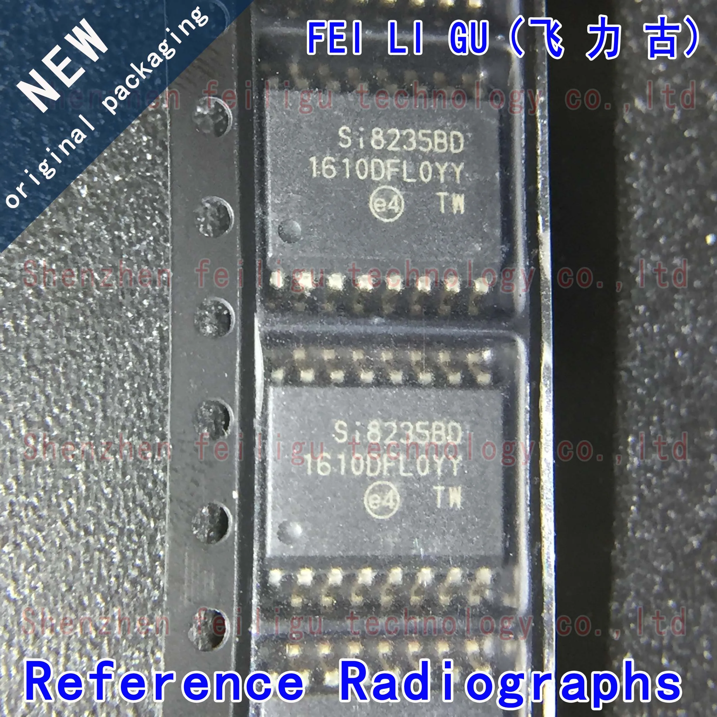 

1~30PCS 100% New Original SI8235BD-D-ISR SI8235BD-D-IS SI8235BD Package:SOP16 4A Gate Driver Chip