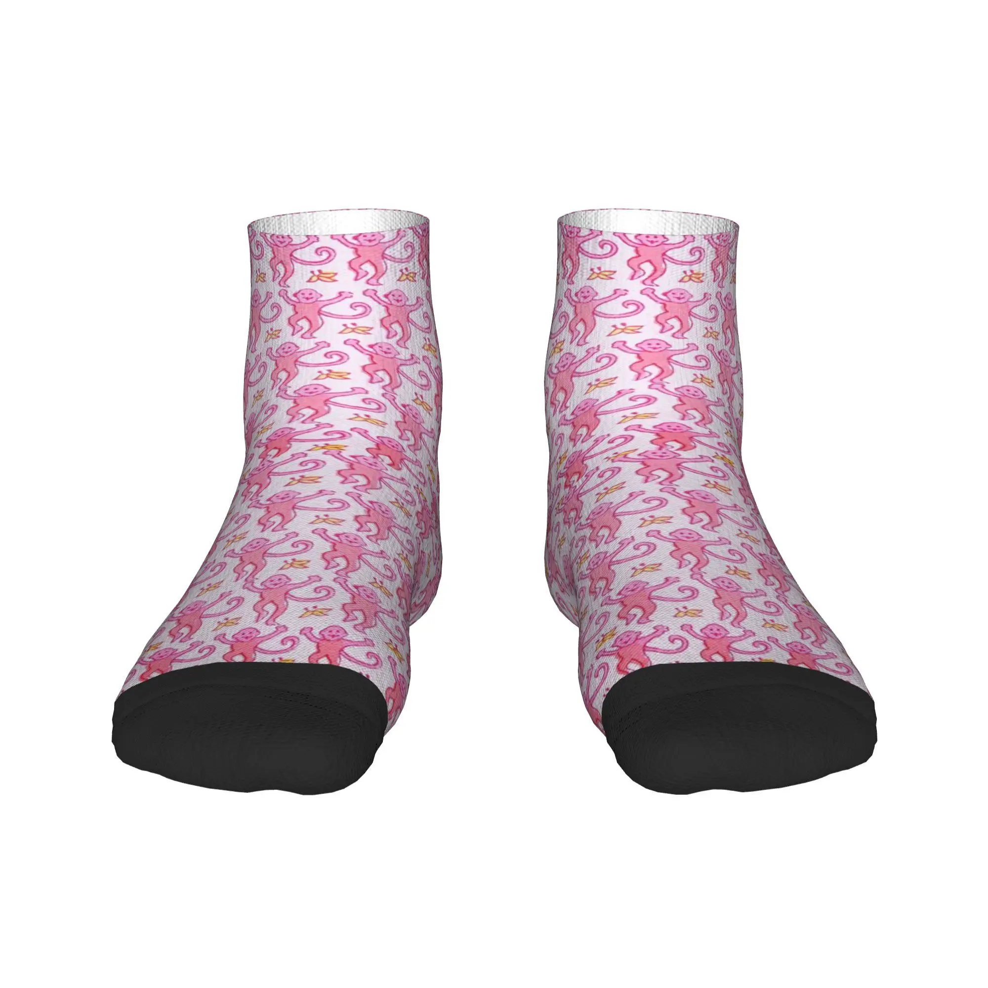 

Носки в стиле аниме «Роликовые обезьяны» в стиле Харадзюку, высококачественные чулки, всесезонные носки, аксессуары для подарков унисекс