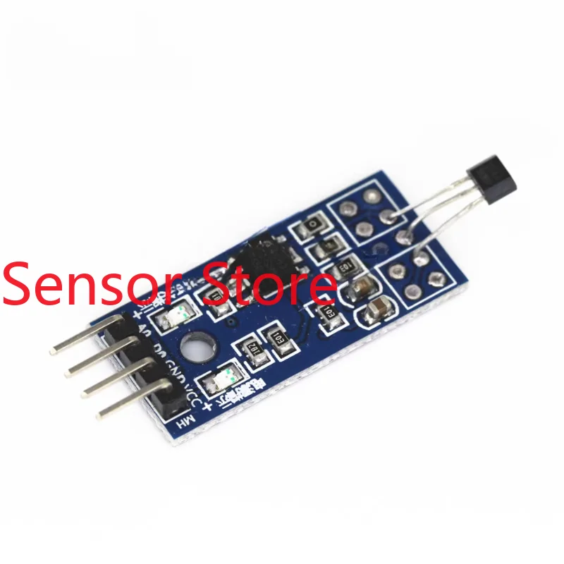 5PCS Hall Sensor Motor Speed Measurement Module 3144E Single Open Circuit    Count 