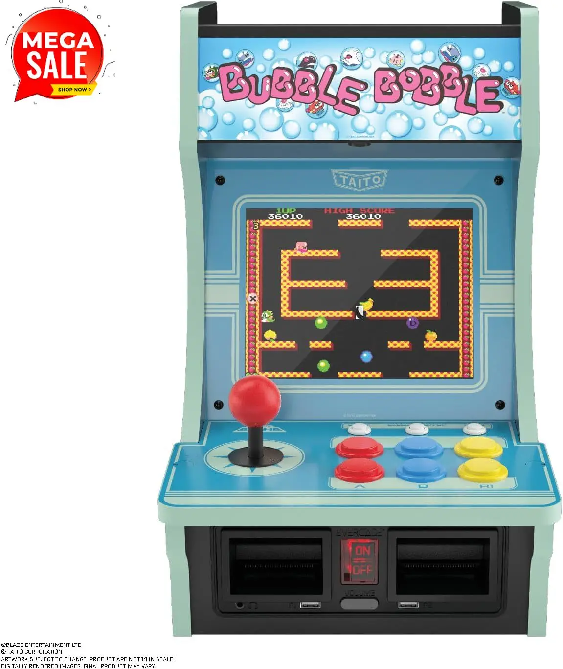 Evercade Alpha Taito Bartop Arcade