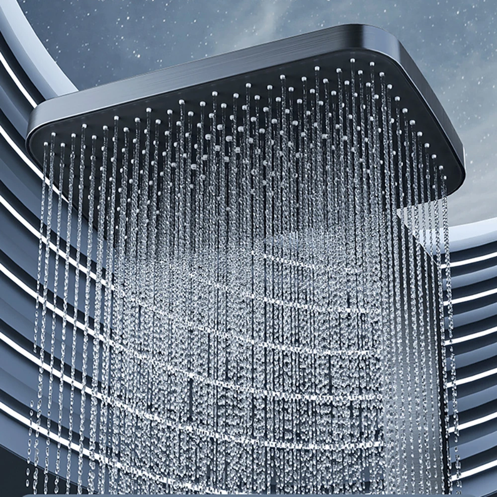 Torayvino Brushed Gunmetal Dou - Shower Body Jet Massage Spray Square recensie en prijs