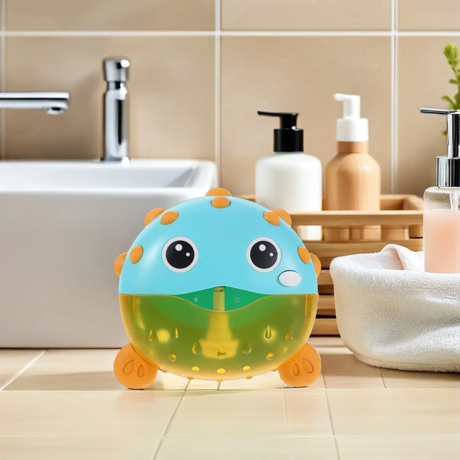 Children's Machine Bath Toddler Bubbles Bathroom Splash Bathtub Maker