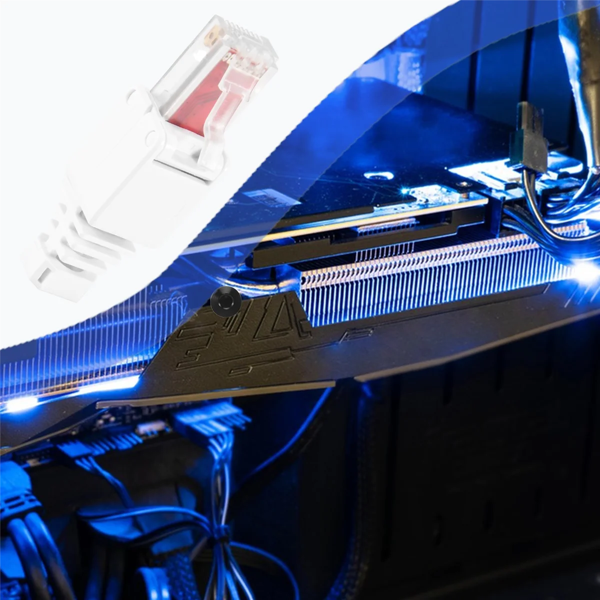 10 x ตัวเชื่อมต่อเครือข่ายเครื่องมือฟรี RJ45 CAT6 LAN UTP ปลั๊กไม่มีเครื่องมือ Cat5 Cat7 ติดตั้งสายแพทช์สาย