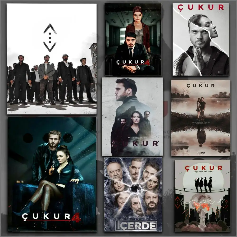 Turkish TV Series C-Cukur Poster Durable HD PVC Wall Art - Waterproof Soundproof For Home Office Bar