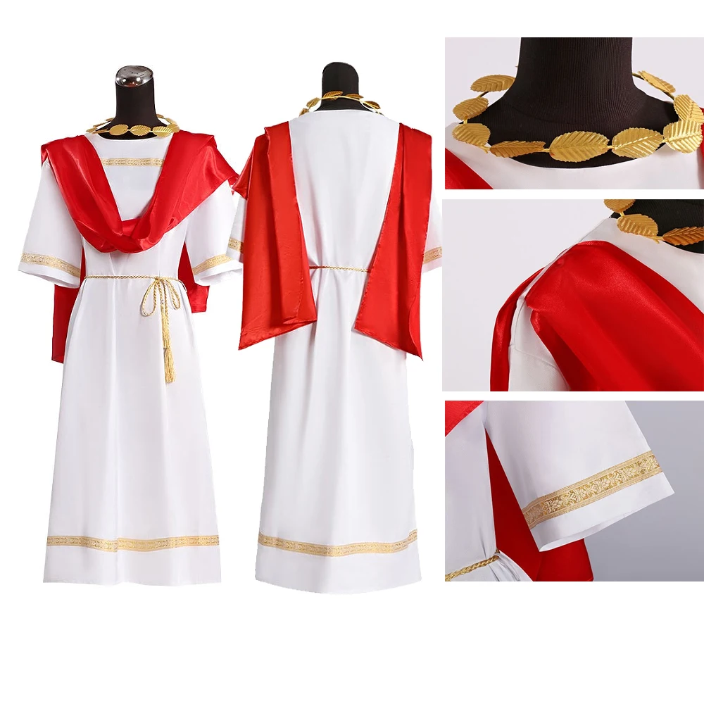 Costume de guerrier grec romain spartiate, robe missionnaire du Moyen-Orient, tenue de jeu de rôle, déguisement d'Halloween pour adulte