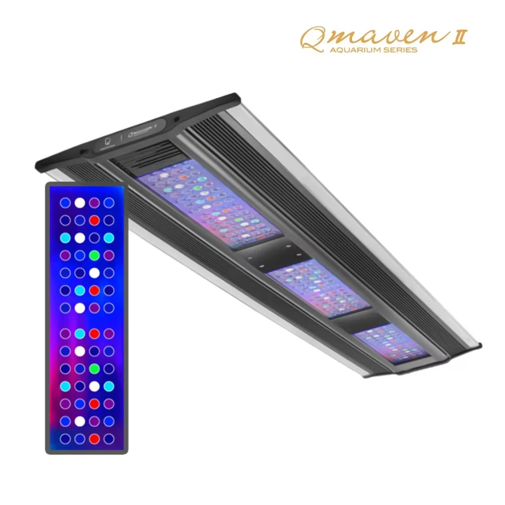 

Светодиодный светильник ZETLIGHT Qmaven Q6 Smart WiFi для морских и коралловых экосистем - совместим с LPS/SPS, с режимом имитации рассвета и заката