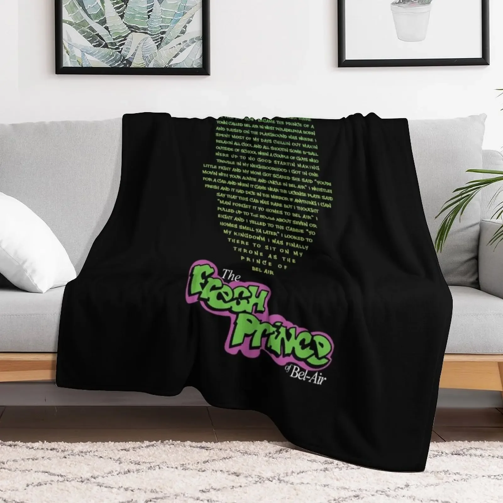 The Fresh Prince of Bel-Air, Will Smith Actor, Will Smith t shirt, Gift For Fans, Gift T-Shirt For Women Throw Blanket