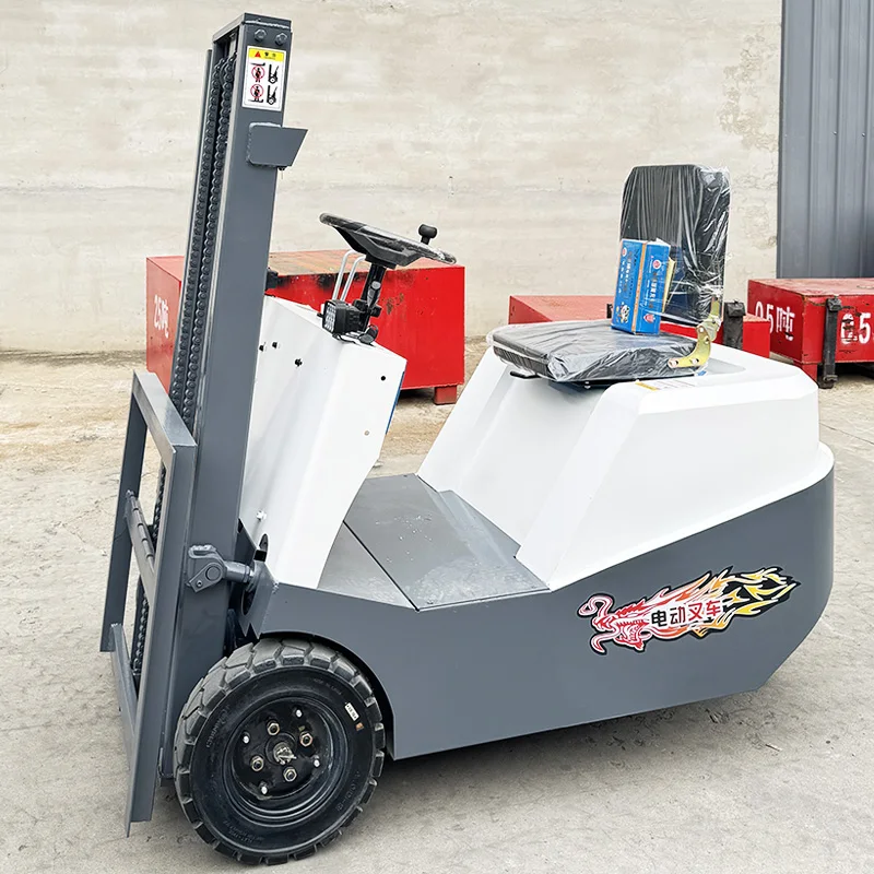 Kompakter, preiswerter 0,5-Tonnen-500-kg-Dreipunkt-Mini-Elektrostapler für den Einsatz in engen Gängen – Detail 16