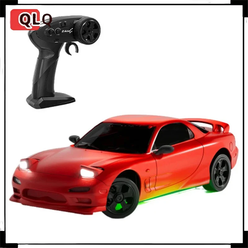 

1:18 Scale Four-Wheel Drive RC Car High-Speed Remote Control Drifting Vehicle with Flip Light 2.4G Frequency for Racing
