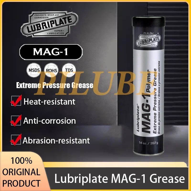 

Lubriplate MAG-1 Multi-Purpose Grease for Automotive and Industrial Use, High-Temperature, Water-Resistant Original Product