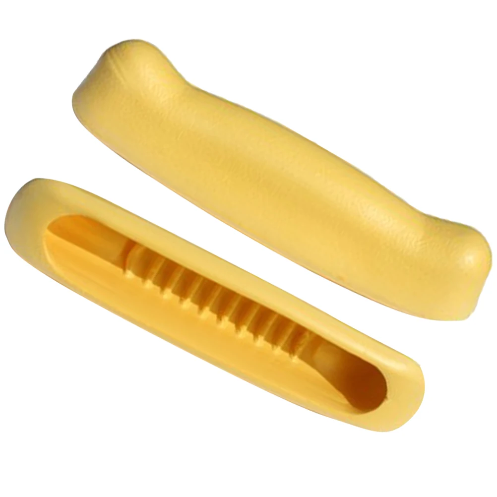 

2Pcs Yellow Underarm Crutch Pads Replacement Wearable Nonslip Rubber Handles Armpit Cushions Mats Suitable Medical Accessories