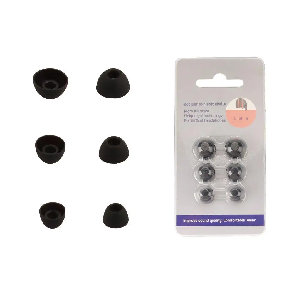 بلوتوث سماعة استبدال سماعات الأذن دعوى ل Bowers وwilkin Pi8 سيليكون غطاء الأذن مادة مريحة سماعة ملحقات U2j4