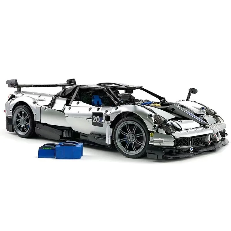 Técnico moc 1:8 roadster sportscar supercar velocidade modelo de carro esportivo 4708 pçs blocos de construção tijolo quebra-cabeça brinquedos para crianças presente