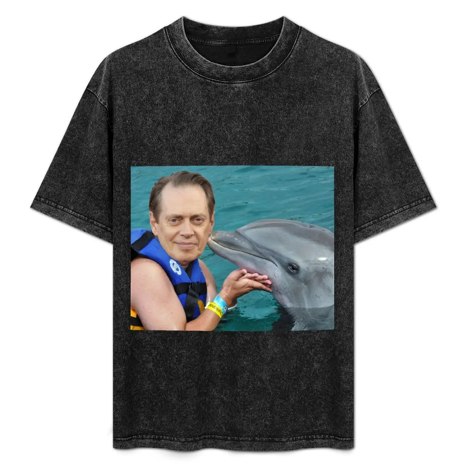 

Dolphin Kisses T-Shirt Trend Art Print T-Shirt