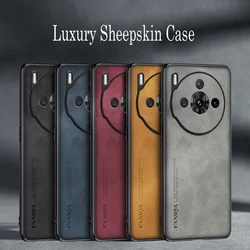 For ZTE nubia Z60S Pro Luxury Sheepskin Leather Shockproof Silicone Case For ZTE nubia Z60S Pro Phone Case Cover Coque