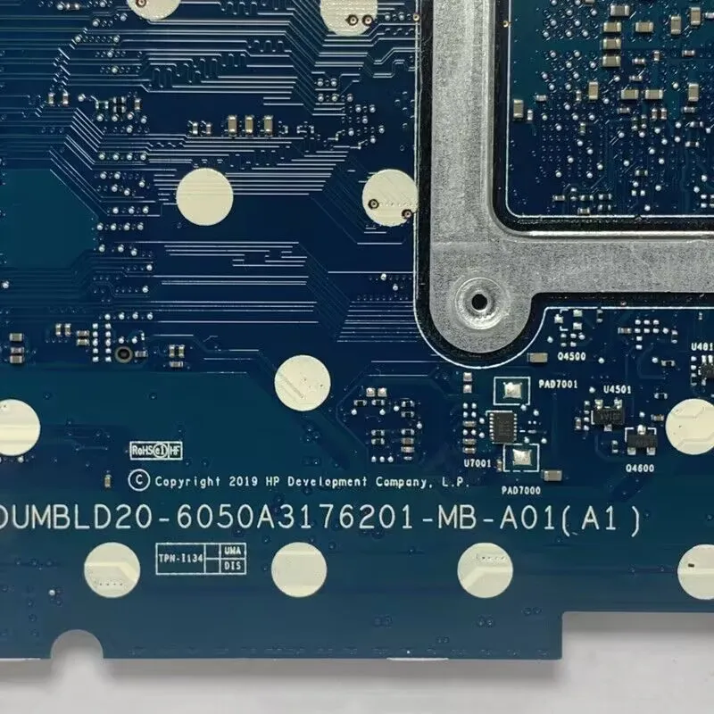 ل HP 17-CA L87456-601 L87458-601 مع AMD 3150U وحدة المعالجة المركزية 6050A 3176201 -MB-A01(A1) اللوحة الأم للكمبيوتر المحمول 216- 0889018   تم اختبارها بالكامل بنسبة 100% بشكل جيد
