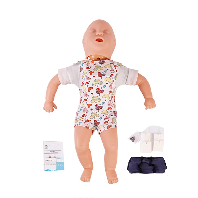 

Advanced Infant Airway Infarction Model And Airway Obstruction Training Manikin Model Baby First Aid Training Doll BIX-J140