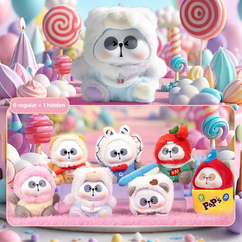 Toycity MR.PA Theme“Candy Sweetheart”Series Blind Box Cute Plush Doll Collection Periphery Mystery Box Stuffed Toy Birthday Gift