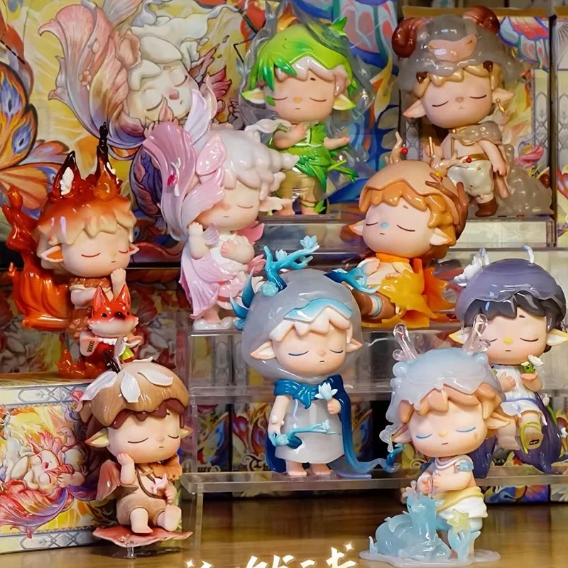 

Heyone Original Mimi The Poem Of Nature Series Blind Box Toys Kawaii Anime Figure Cartoon Model Surprise Kids Birthday Gifts
