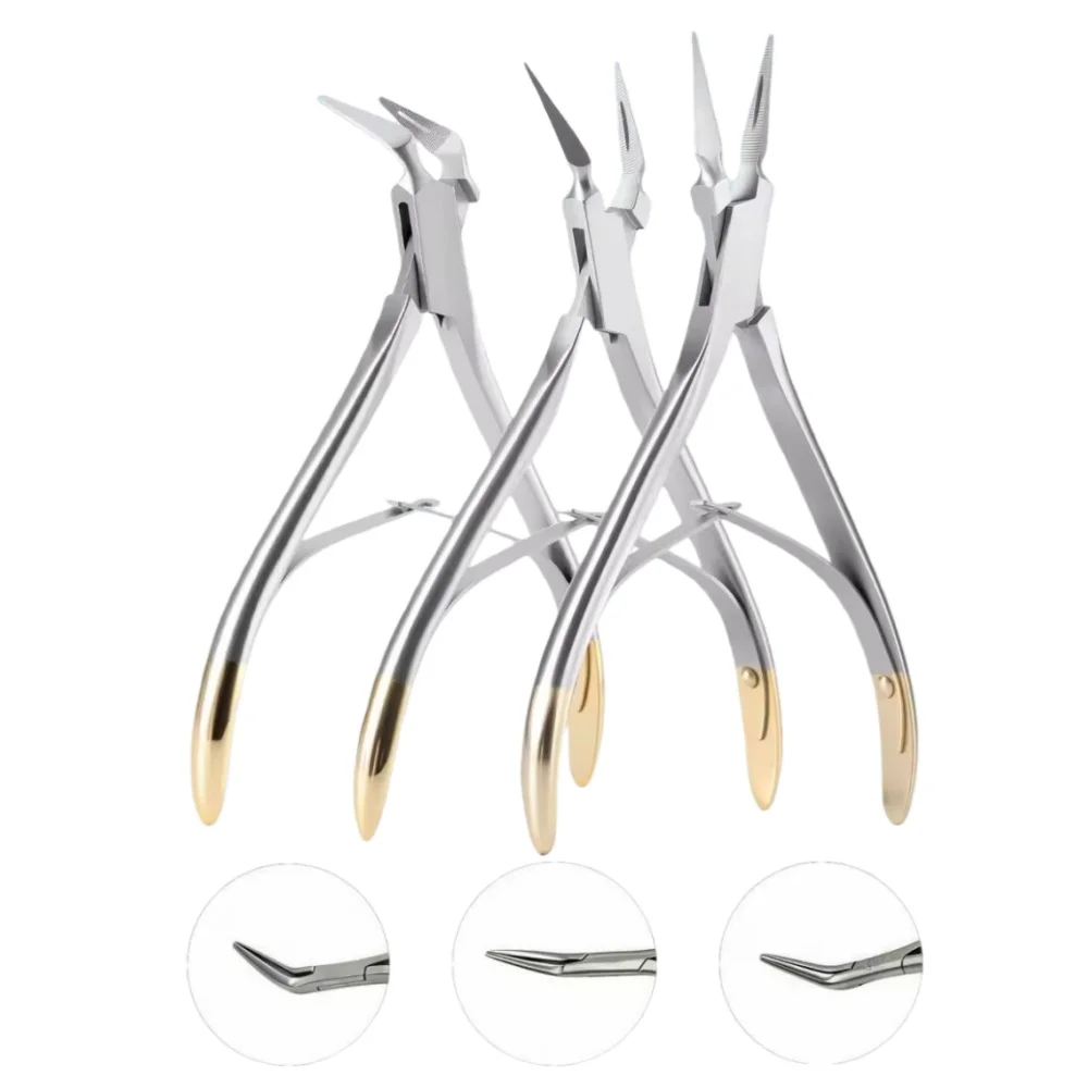 

1 шт., щипцы для удаления зубов, универсальный инструмент для удаления зубов из нержавеющей стали, верхняя нижняя часть челюсти, изогнутые зубы, зубной пинцет мудрости