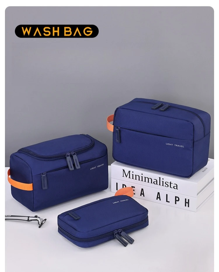 Neue tragbare Kosmetiktasche, große Kapazität, multifunktionale Aufbewahrungstasche, Herren-Make-up-Tasche, Kosmetik-Organizer, unverzichtbar für Reisen. – Detail 7