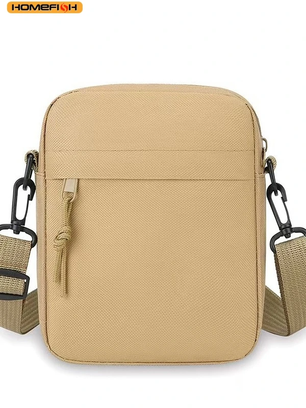 HOMEFISH Minimalist Functional Chest Bag Bags For Men Casual Small Zipper Crossbody Pouch Simple Small Crossbody Shoulder Bag gallery 2