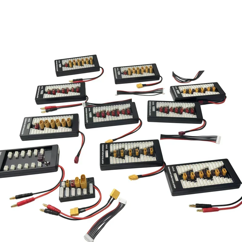 2S-6S Lipo Parallel Ausgewogene Lade Board T Stecker XT60 Stecker Für RC Batterie Ladegerät B6AC A6 720i Parallel Lade Platte Bord