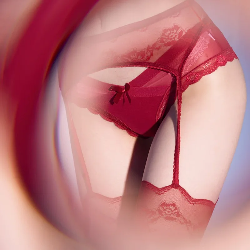 Medias de liga de una pieza sin entrepierna, bloque de Color liso y sedoso, tentación de encaje, pantimedias caladas sexis sin quitar