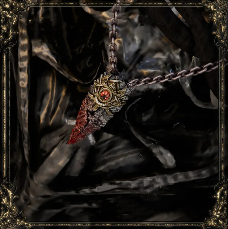 Elden Far Ring Talisman bête griffe pendentif collier Anime jeu pendentif collier personnalisé sweat chaîne