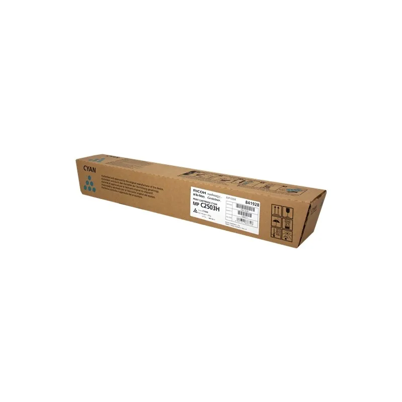 Ricoh Aficio MP-C2503SP/MP-C2003SP/MP-C2004SP/MP-C2504SP Cyan Original Toner cartridge-841928 841928 tintasycartuchos.com