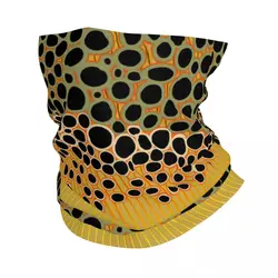 Custom Trout Camo Winter Headband Neck Warmer Women Men Ski Camping Tube Scarf Modern Camouflage Style Face Bandana Gaiter