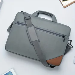 Portable shoulder computer bag new men's crossbody satchel computer bag fashion business commuter briefcase laptop bag