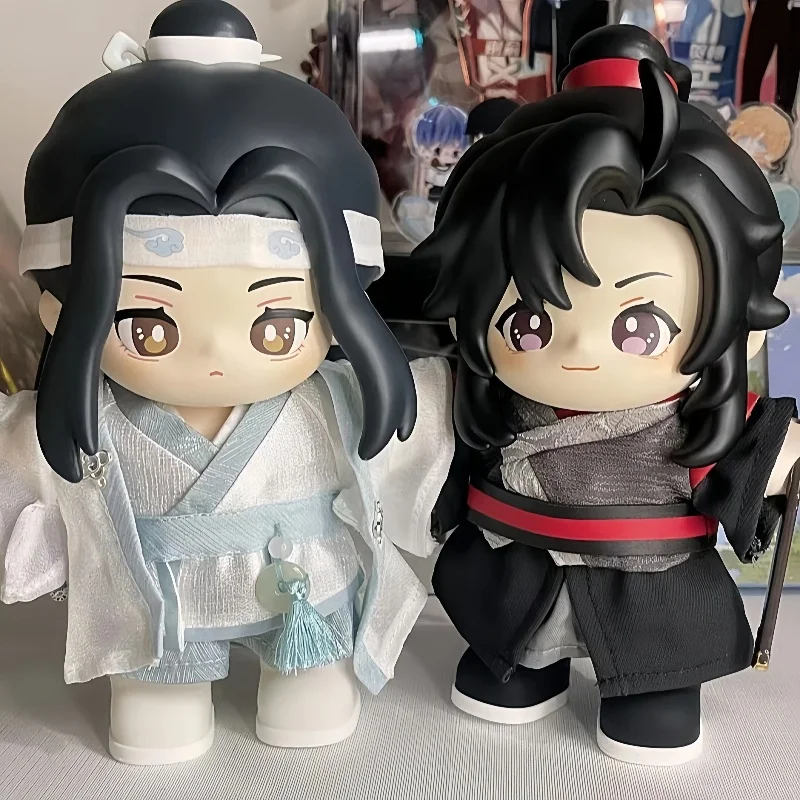 

Mo Dao Zu Shi Небесное официальное благословение 18 см Wei Wuxian Lan Wangji фигурка мини-долл мультяшная модель анимация коллекционный декор подарок