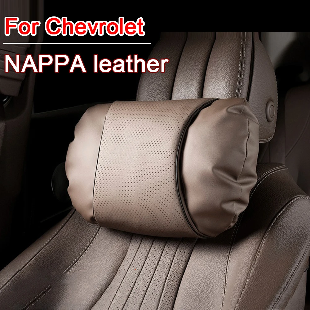 Almohada de cuello de coche de alta calidad, soporte para asiento, reposacabezas Universal para Chevrolet Malibu Onix Equino Orlando Cruze Spark, accesorios