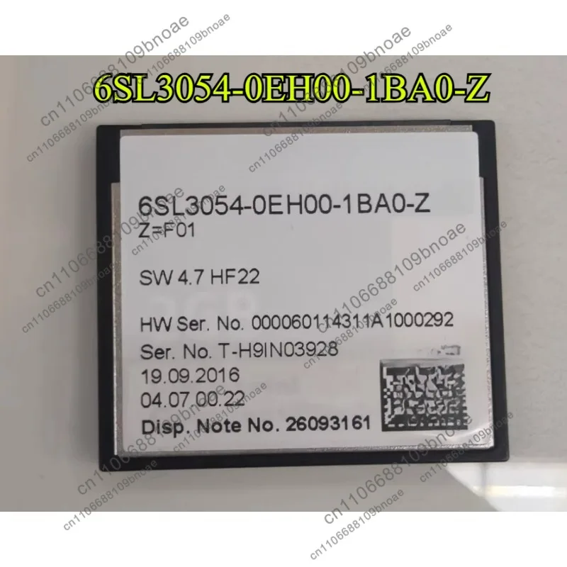 s120 programming card, 6SL3054-0EH00-1BA0-Z, tested OK