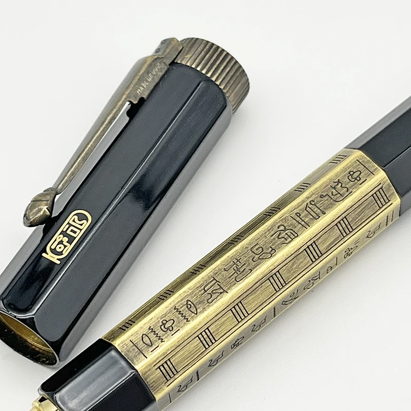 Egípcio MB Fountain Pen, Escritório Escrita com Número de Série, Retro Heritage Collection, Alta Qualidade