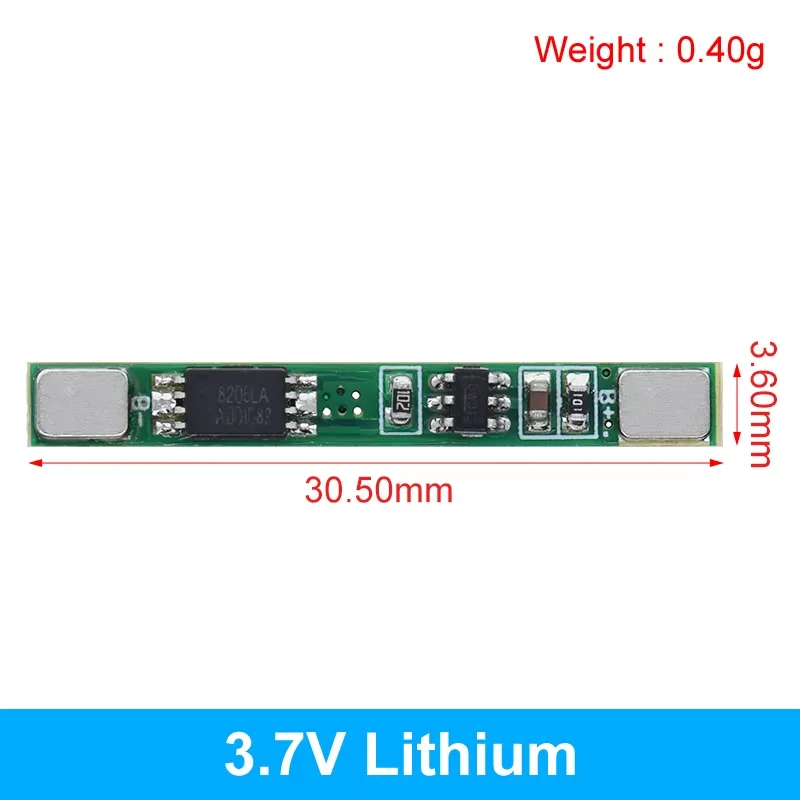 1 قطعة/5 قطعة/10 قطعة/الوحدة 1S 3.7 فولت 3A ليثيوم أيون BMS PCM لوح حماية البطارية pcm لبطارية ليثيوم أيون 18650 #2