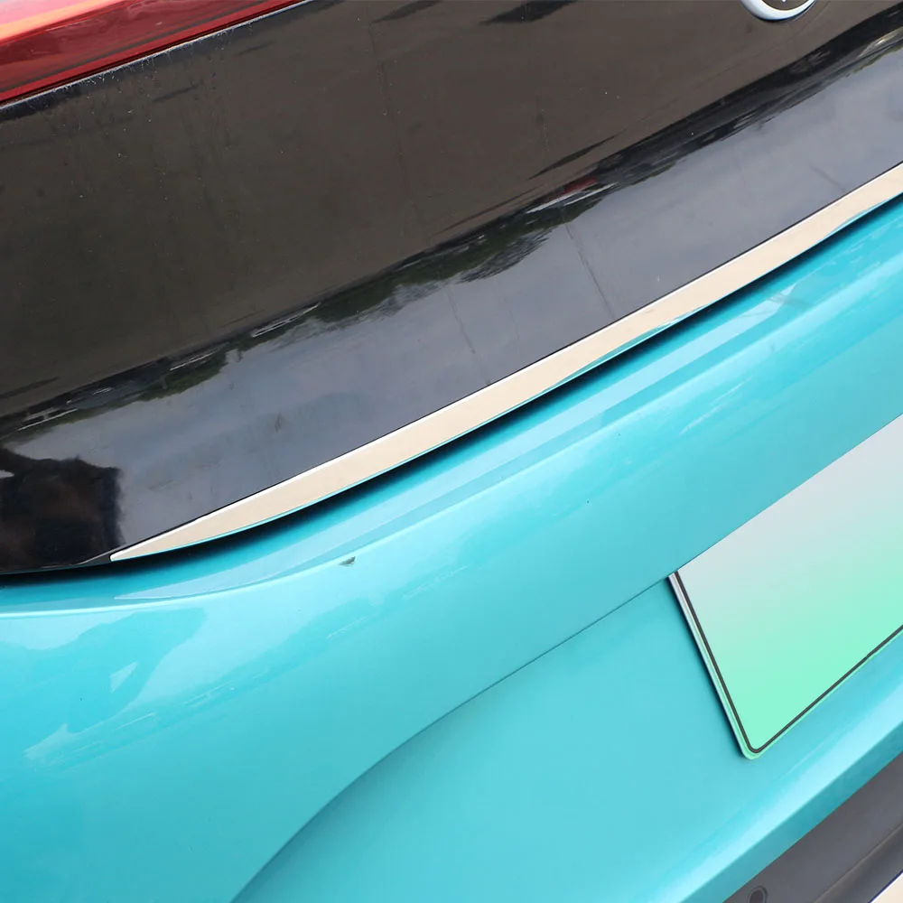 For Volkswagen VW ID3 ID.3 2020 - 2025 Rear Trunk Door Trim Decorative Strip Trunk Sticker Moulding Car Styling Accessories view 3
