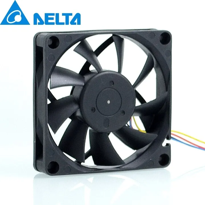 New and AUB0712MB 7015 70mm 12V 0.24A 7cm 4pin PWM  CPU cooling fan for Delta 70*70*15mm