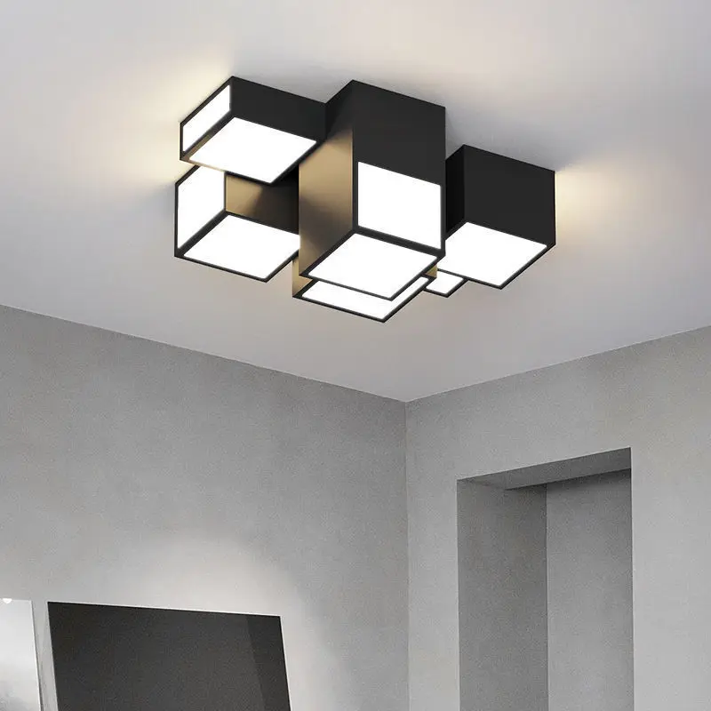 Neue LED-Kronleuchter minimalist ische Kombination Wohnzimmer Lampe Innen beleuchtung Leuchte Küchen glanz Lampe Decken leuchter