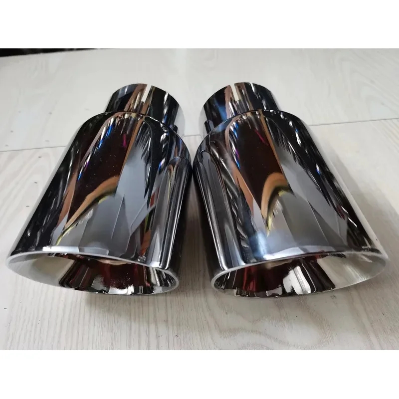 

High Flow Automobile modification exhaust pipe tail throat with a diameter of 89mm, oblique mouth tail nozzle exhaust head