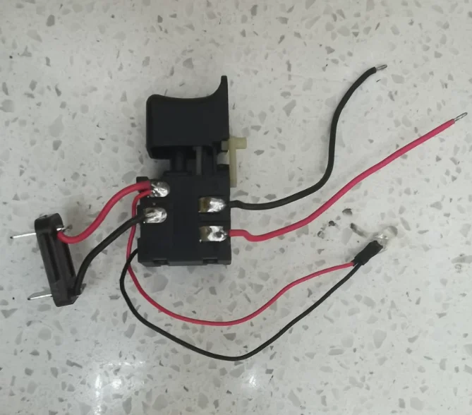 12V/16.8V/18V Cordless Drill Switch - Forward/Reverse Speed Control for FA2-16 Electric Drill